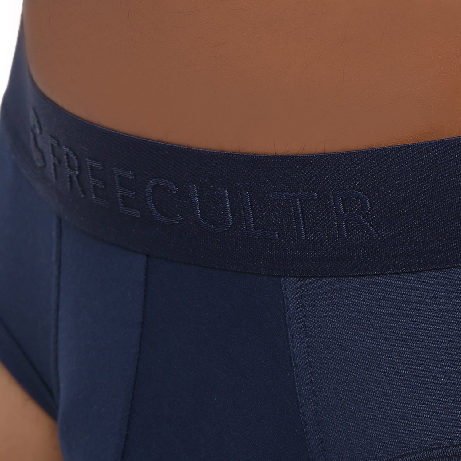 Men's Micro Modal & Elastane Brief in Solid Waistband (Pack of 3) - freecultr.com