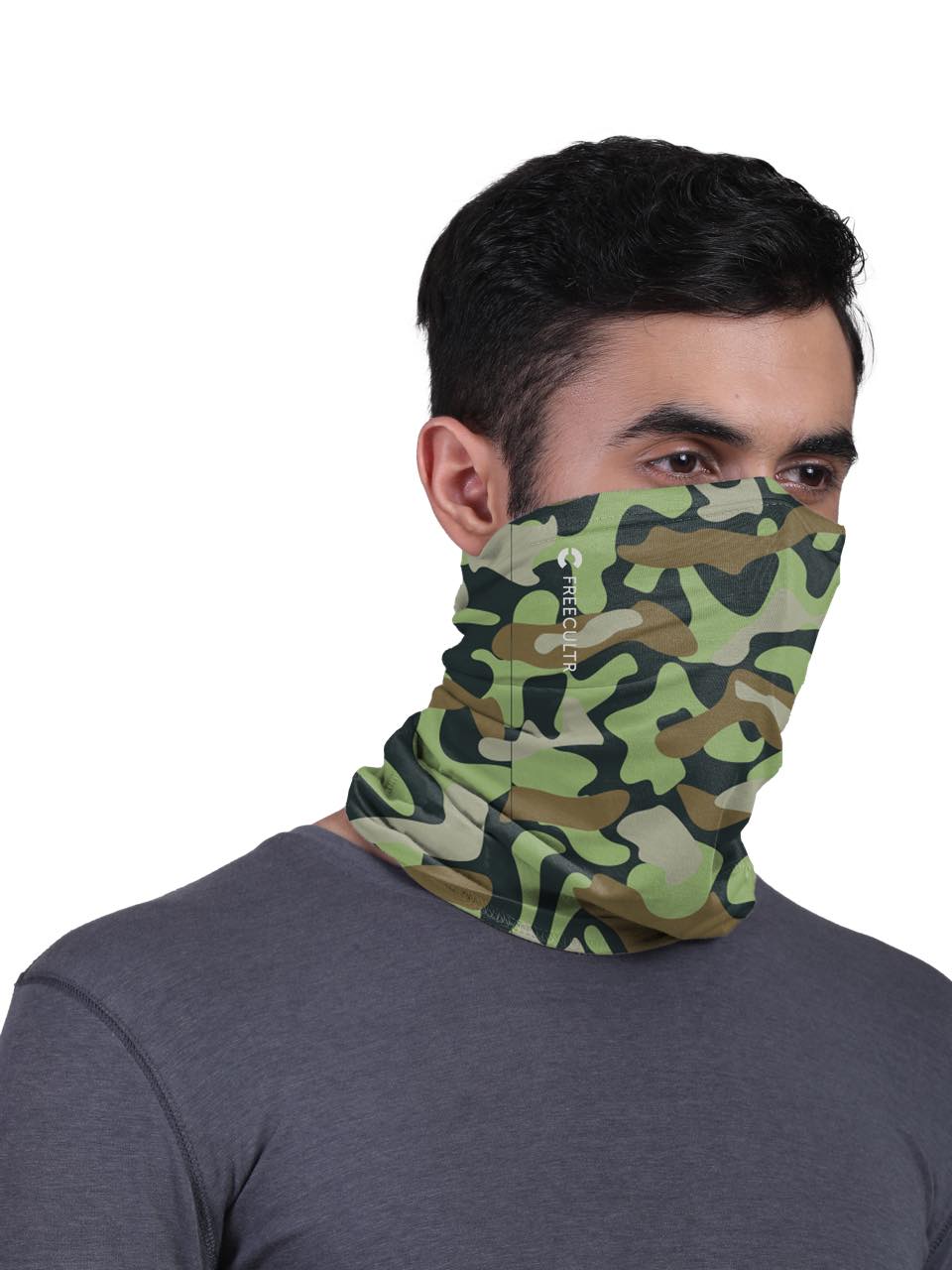 Unisex Printed Organic Bandana Masks (Pack of 4)