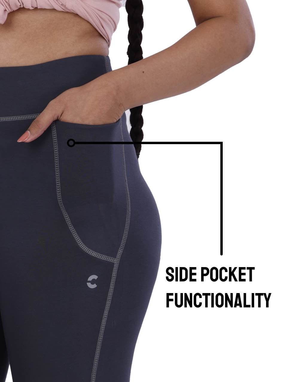 All-Day Comfort Leggings - Ash Grey