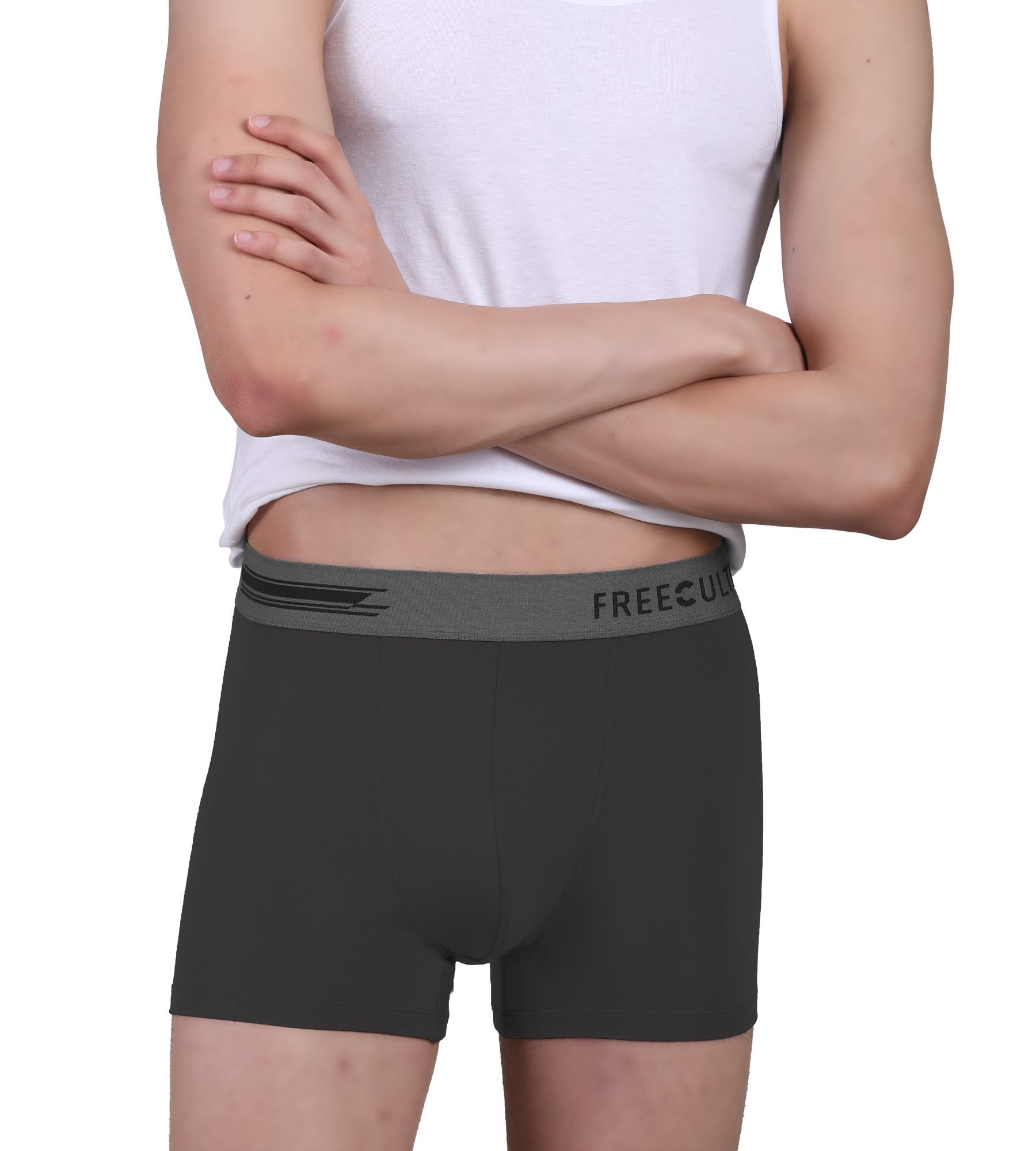 Men's Anti-Bacterial Micro Modal Plain Trunk (Pack of 5)