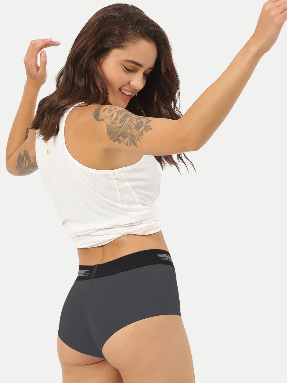 Women Micro Modal Boxer Brief (Pack of 1)