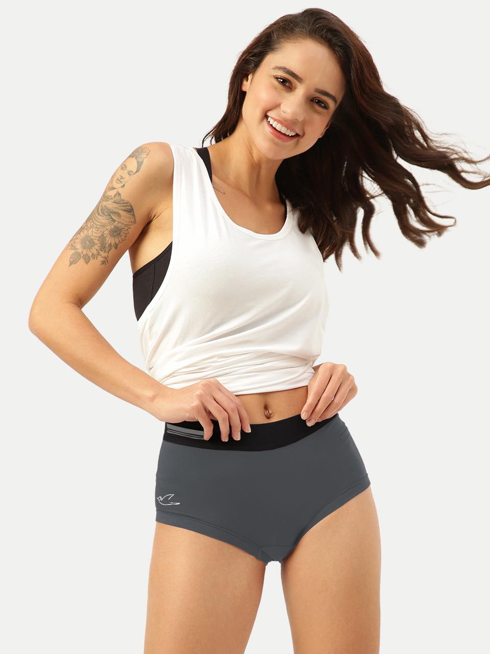 Women Micro Modal Boxer Brief (Pack of 1)