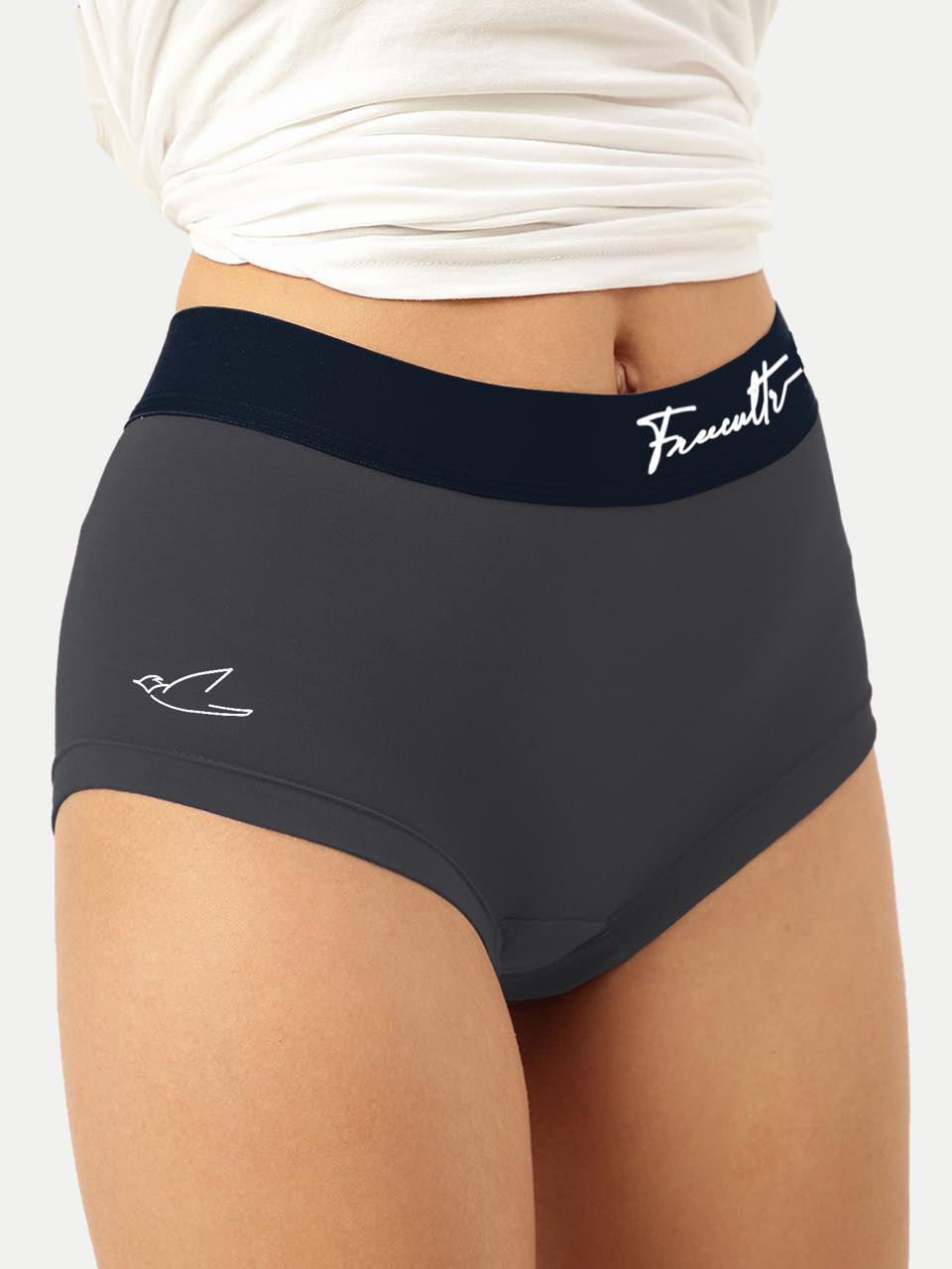 Women's Micro Modal Boxer Brief With Cult Waistband (Pack of 1)