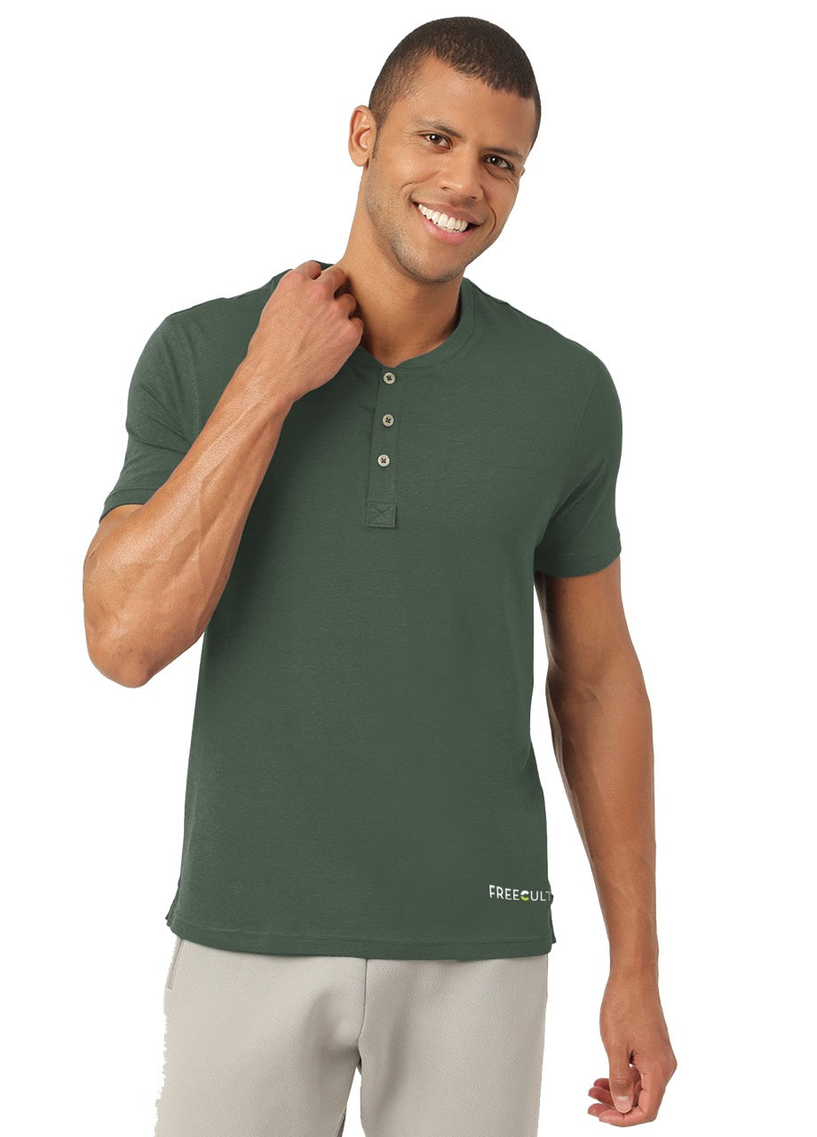 Henley 2.0 - Half Sleeves (Pack of 1)