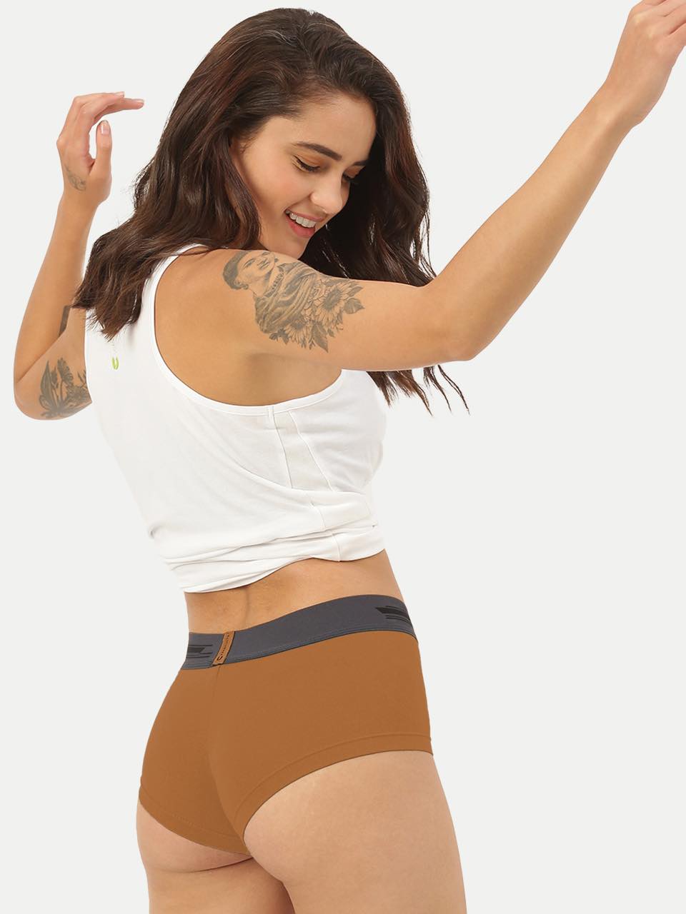 Women Micro Modal Boxer Brief (Pack of 1)