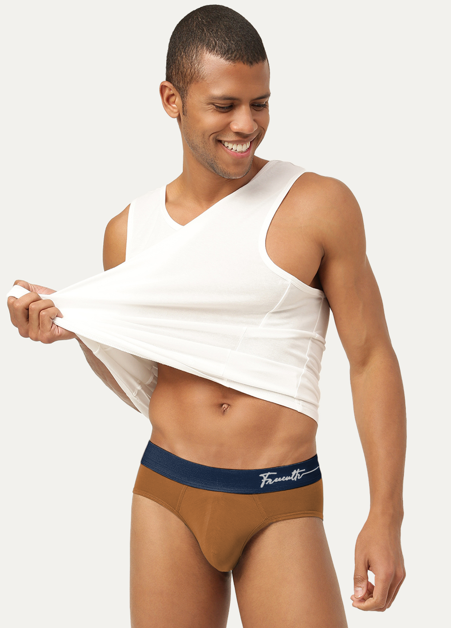 Men's Anti-Bacterial Micro Modal Brief in Cult Waistband (Pack of 1)