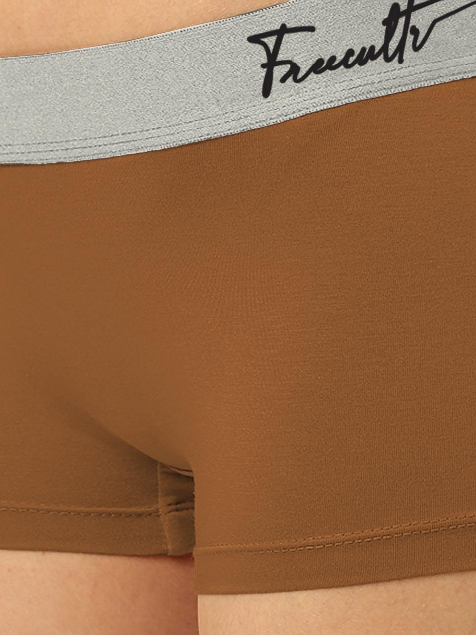 Women's Micro Modal Boy Shorts with Cult Waistband (Pack of 1)