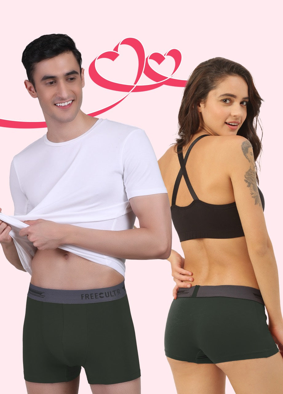Men Women's Couple Underwear