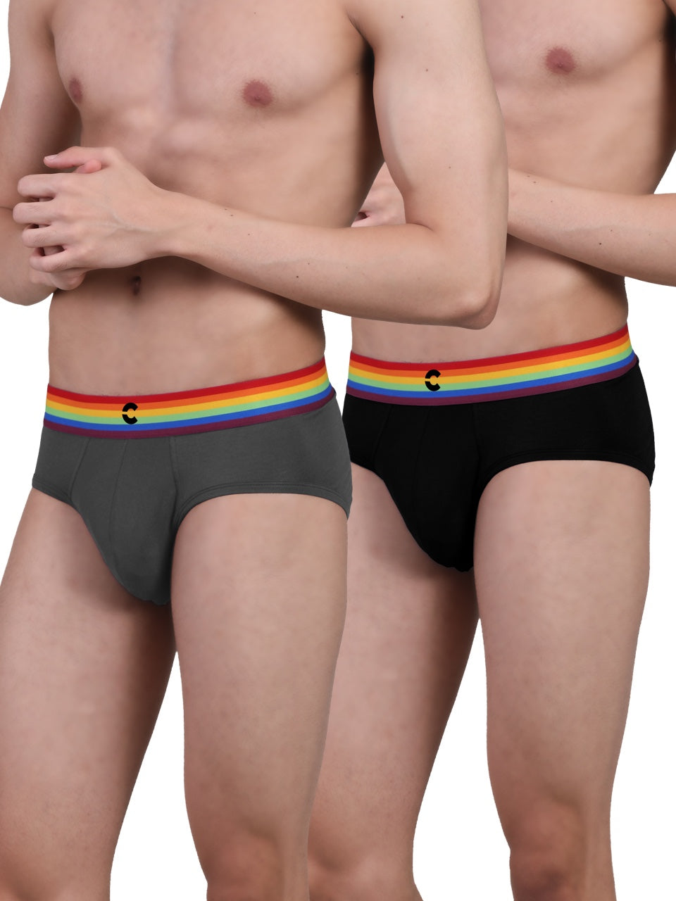 Pride Edition - Men's Anti-Bacterial Micro Modal Brief (Pack of 2)
