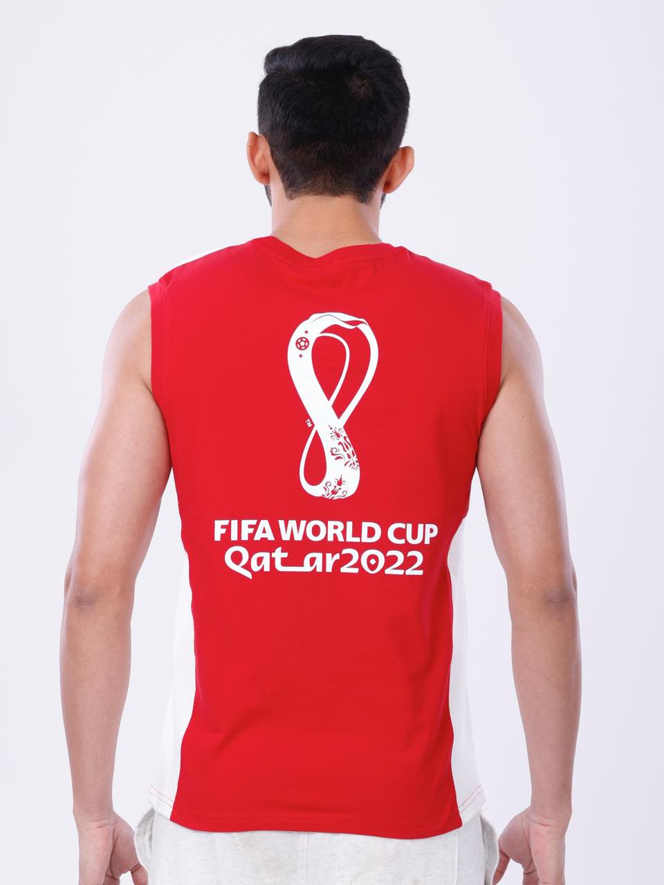 FIFA Printed BCI Stretch Cotton Active Tank (Pack of 1)