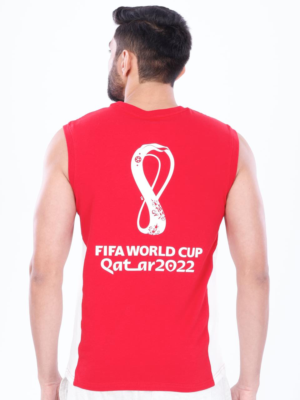 FIFA Printed BCI Stretch Cotton Active Tank (Pack of 1)