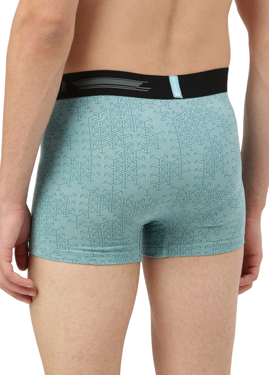 Men's Anti-Bacterial Printed Micro Modal Trunk (Pack of 1)