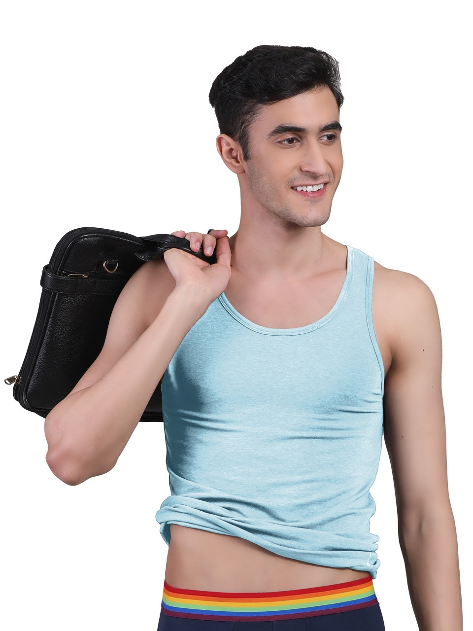 Twin Skin Organic Bamboo Vest - Comfort Fit (Pack of 2)