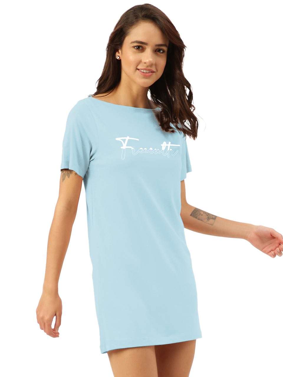 Twin Skin Women's T-shirt Dress (Pack of 1)