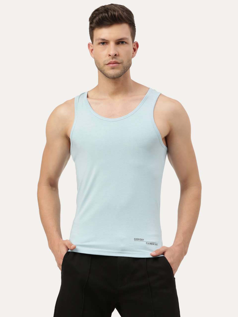 Twin Skin Organic Bamboo Vest - Comfort Fit (Pack Of 1)