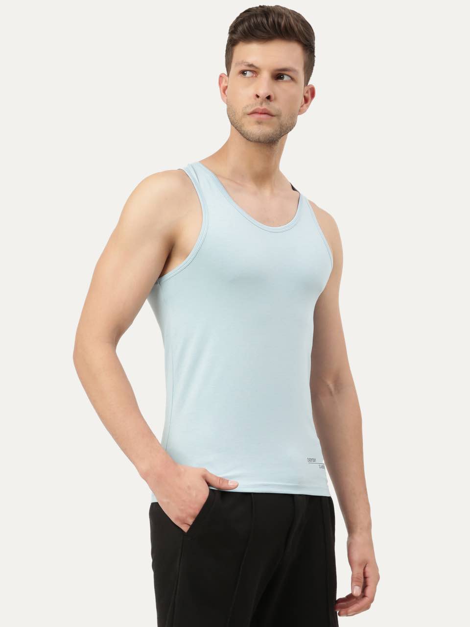 Twin Skin Organic Bamboo Vest - Comfort Fit (Pack Of 1)