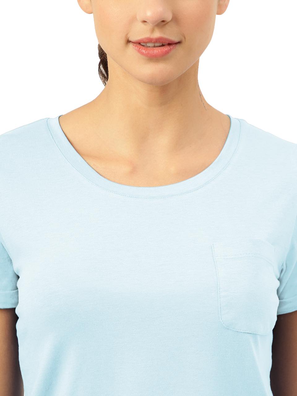Chalk Blue Twin Skin Women's Lounge Tees (Pack of 1)