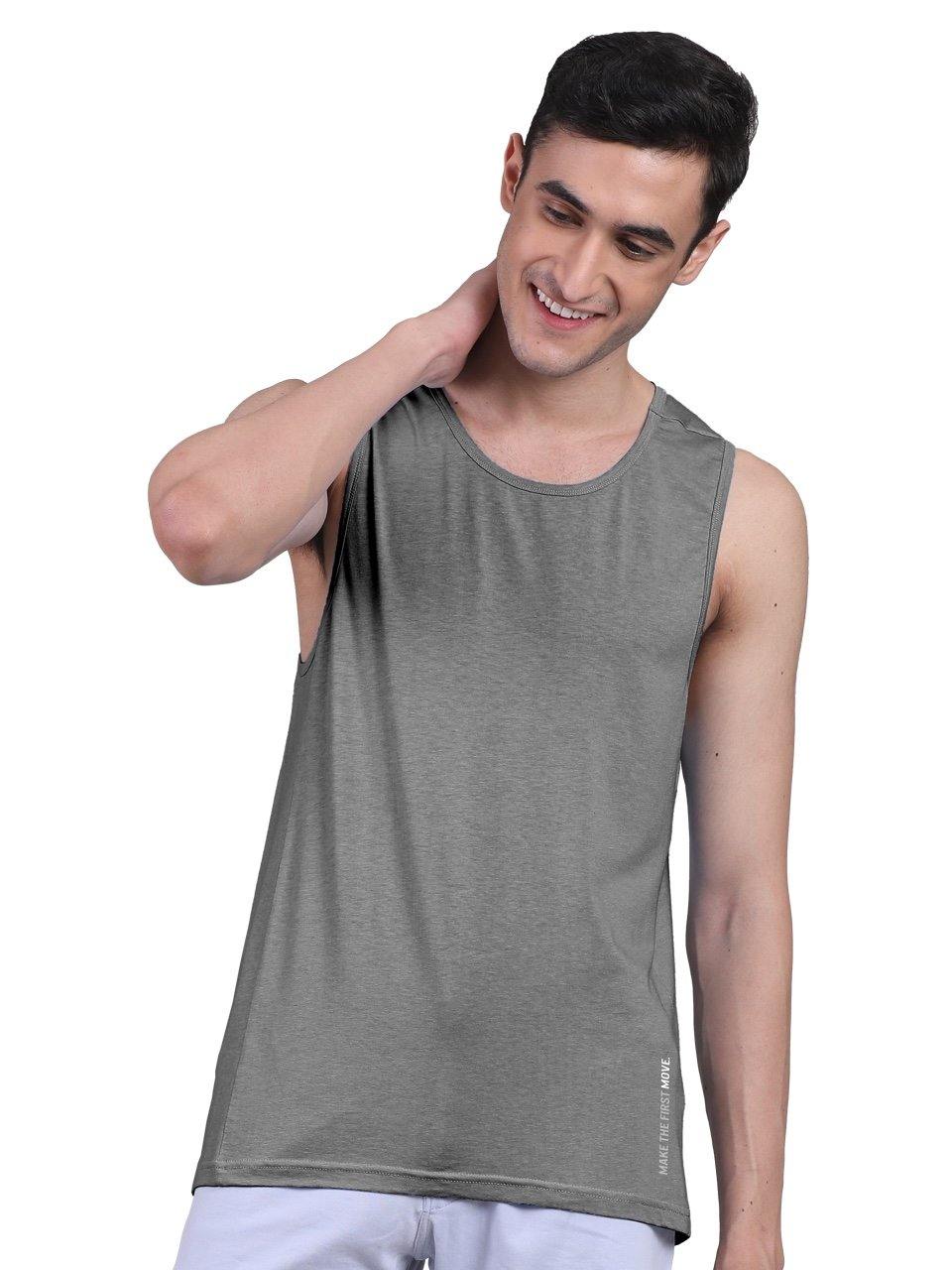 Twin Skin Organic Bamboo Vest - Active Fit (Pack of 2) - freecultr.com