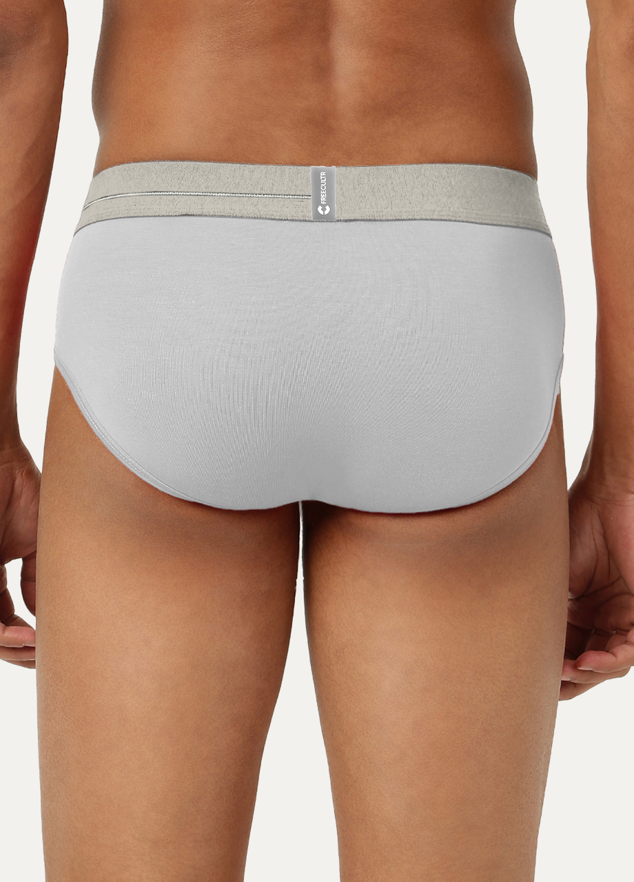 Men's Anti-Bacterial Micro Modal Brief in Cult Waistband (Pack of 1)