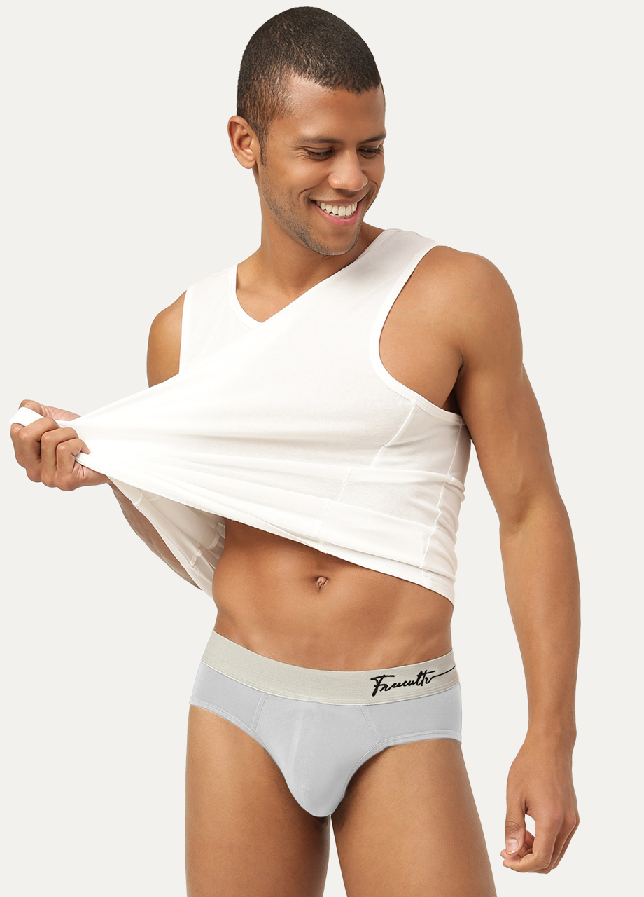 Men's Anti-Bacterial Micro Modal Brief in Cult Waistband (Pack of 1)