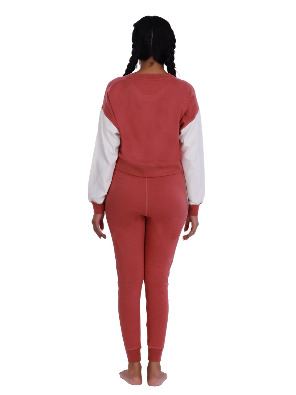 Women Brick Red Modal Co-ord Set