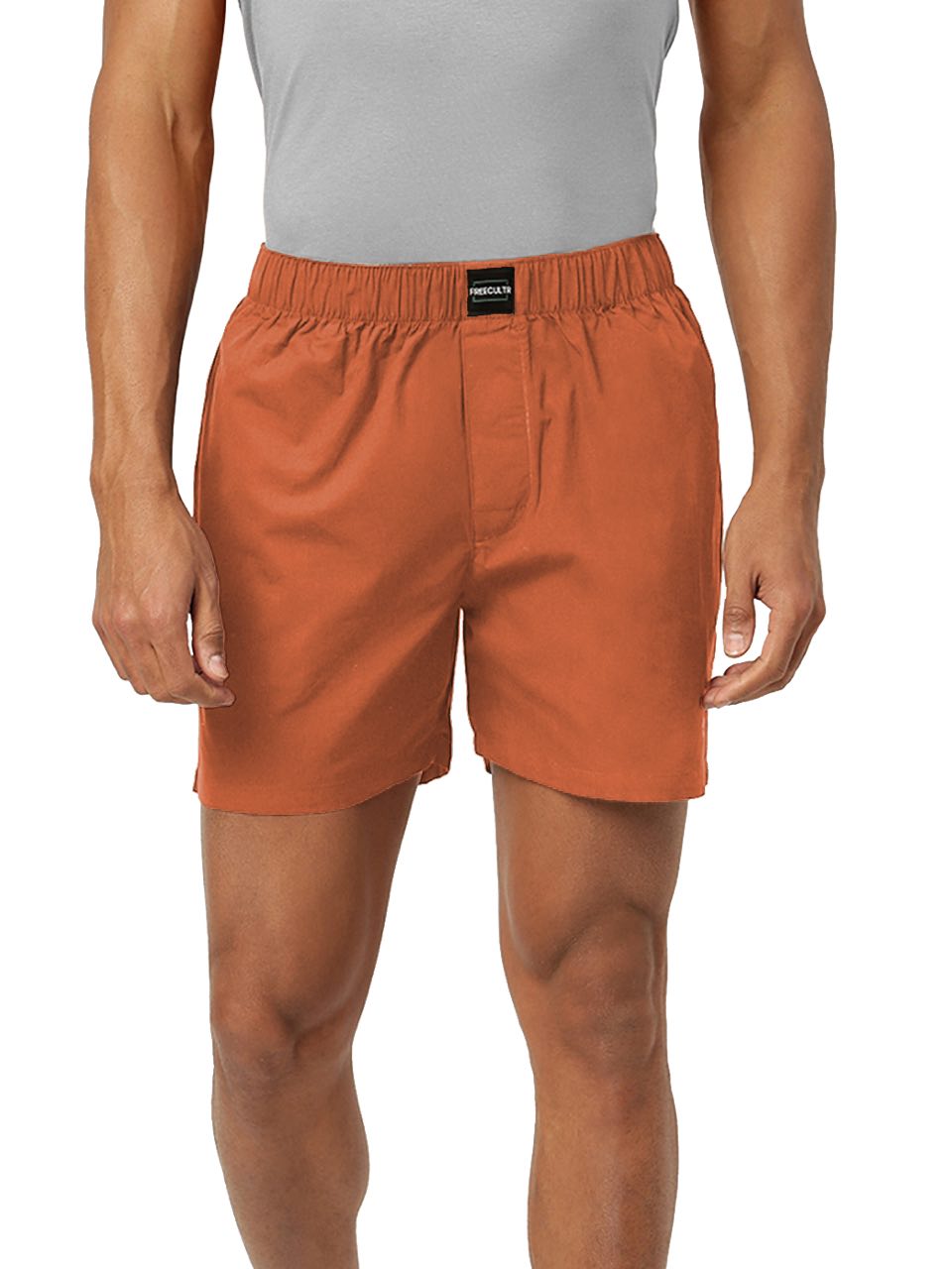 Orange All-Day Boxer Shorts - (Pack Of 1)