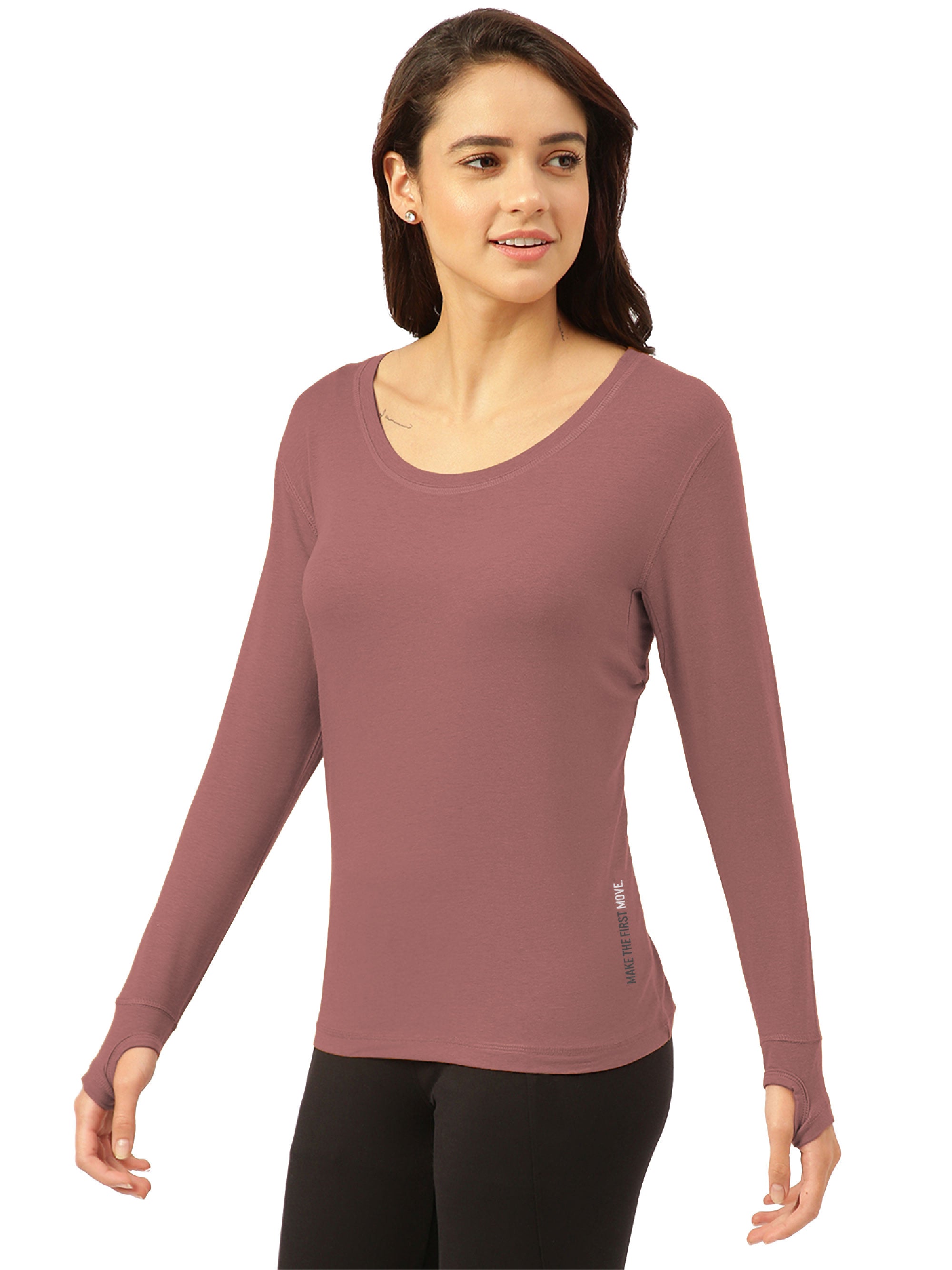 Cuban Peach Women's Full Sleeves Skins (Pack Of 1)