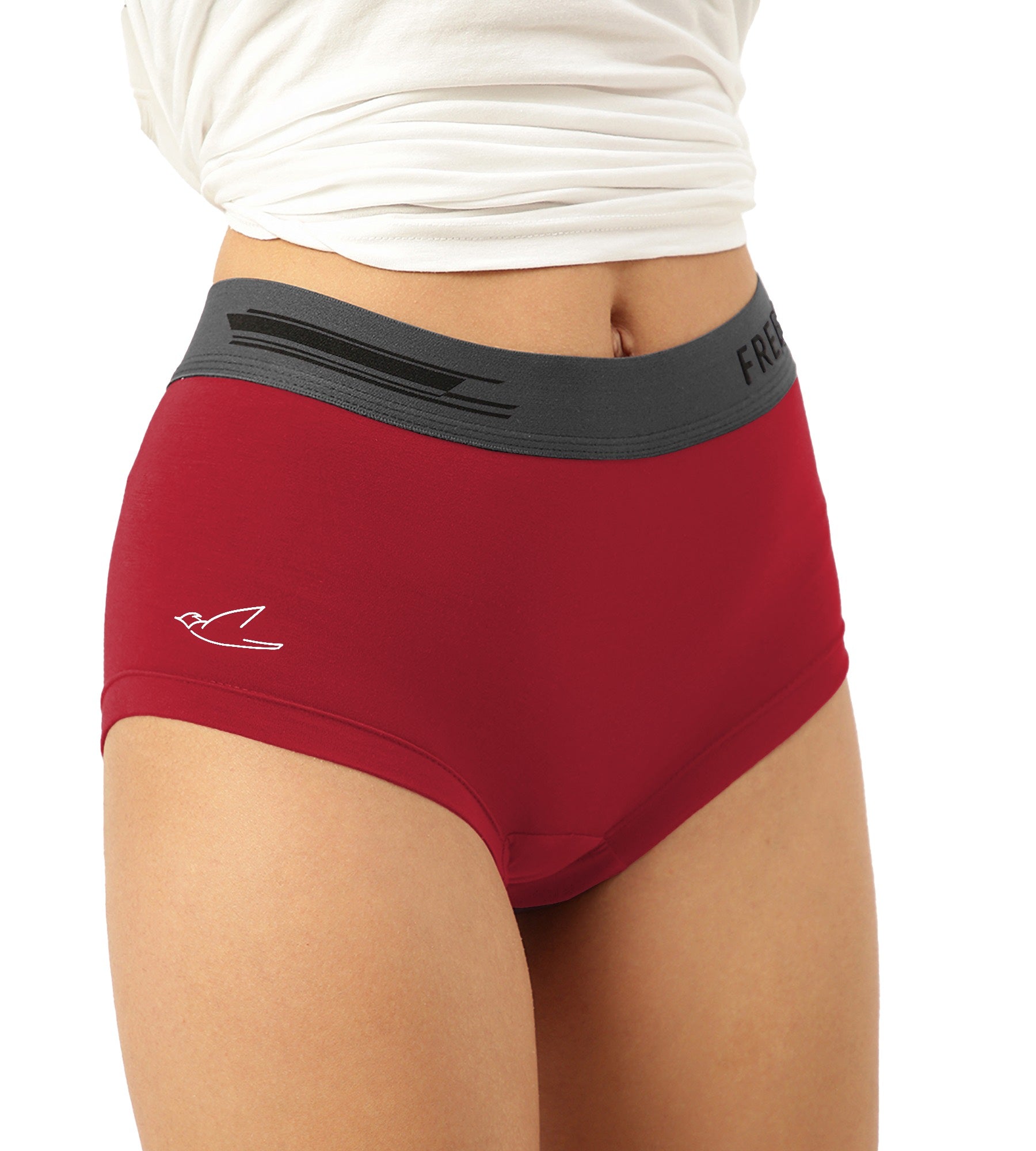 Sassy Red Women Micro Modal Boxer Brief (Pack of 1)