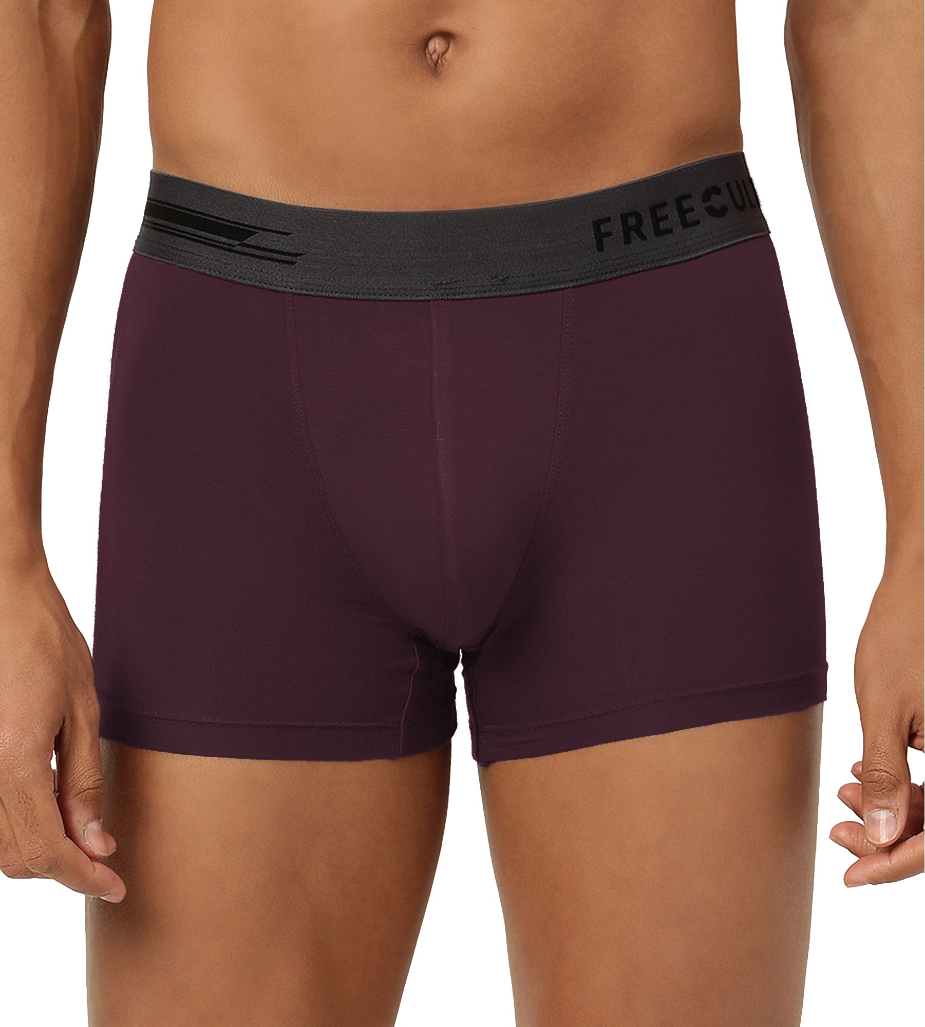 Men's Anti-Bacterial Micro Modal Plain Trunk (Pack of 5)