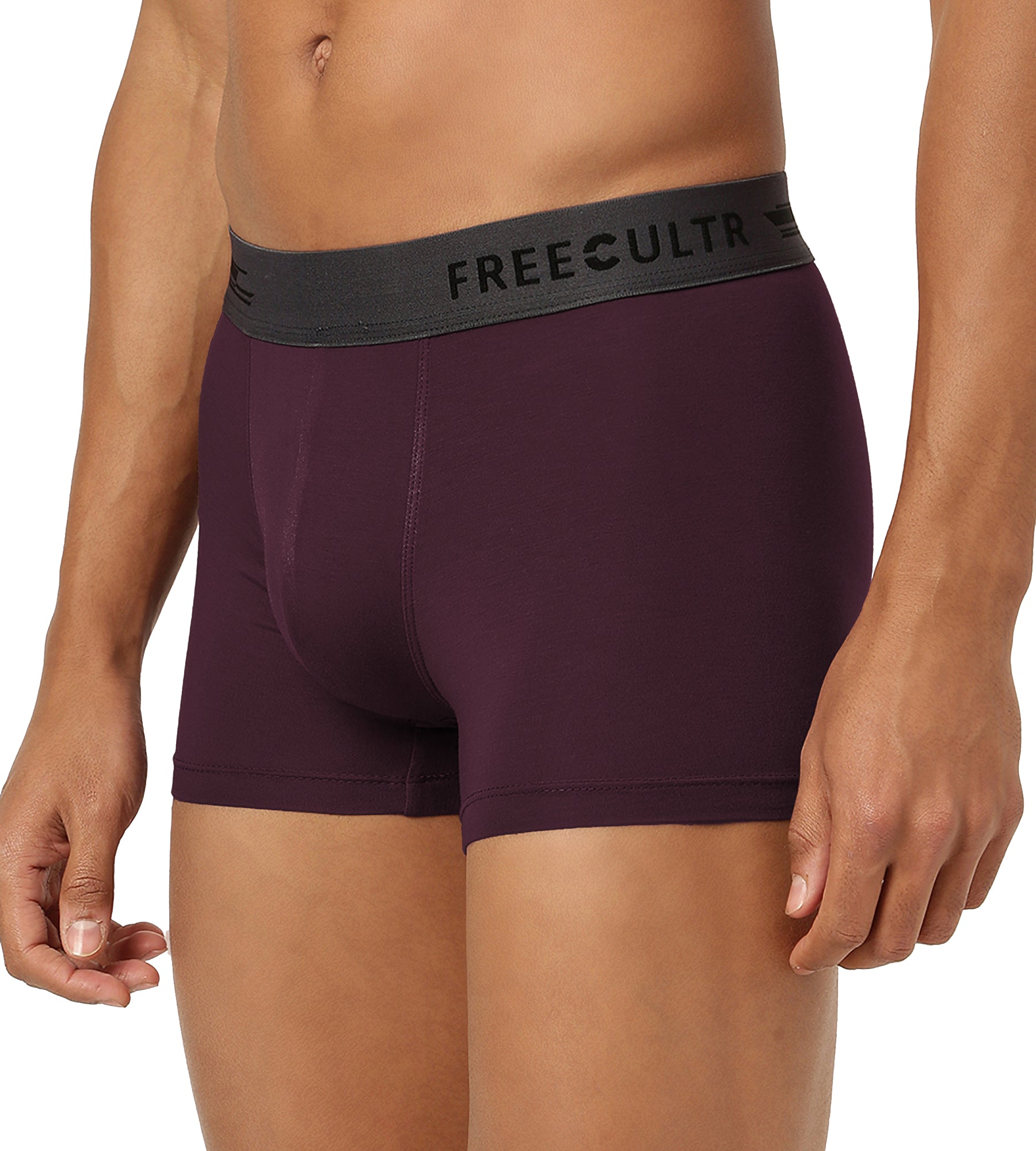 Men's Anti-Bacterial Micro Modal Plain Trunk (Pack of 5)