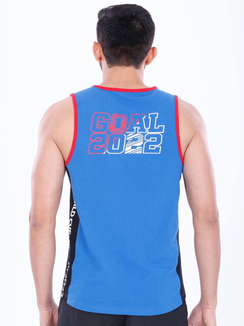 FIFA Printed BCI Stretch Cotton Active Vest (Pack of 1)
