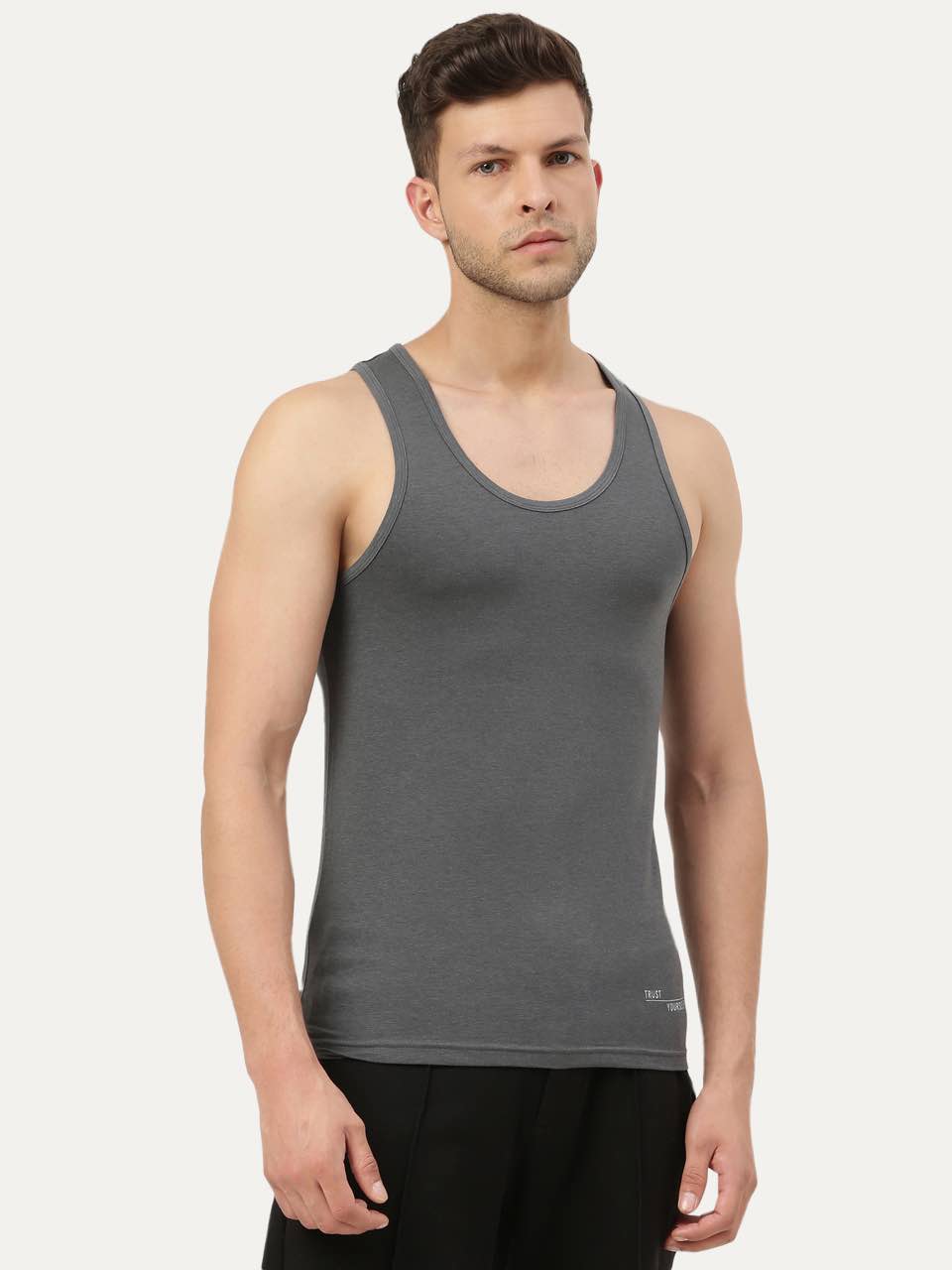 Twin Skin Organic Bamboo Vest - Comfort Fit (Pack Of 1)