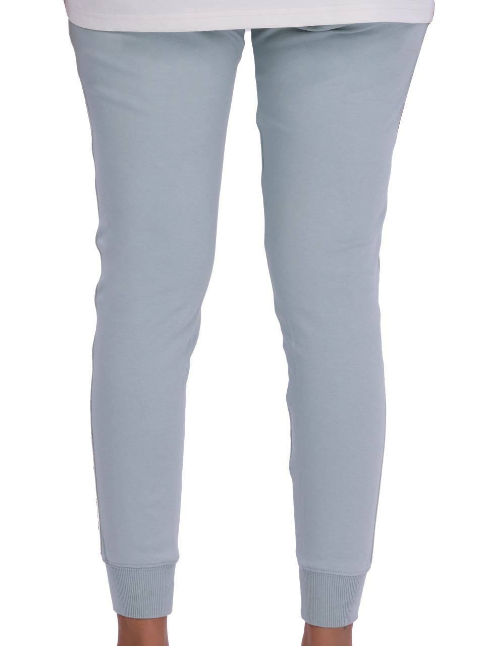 Mirage Blue Side Taped Detail Joggers