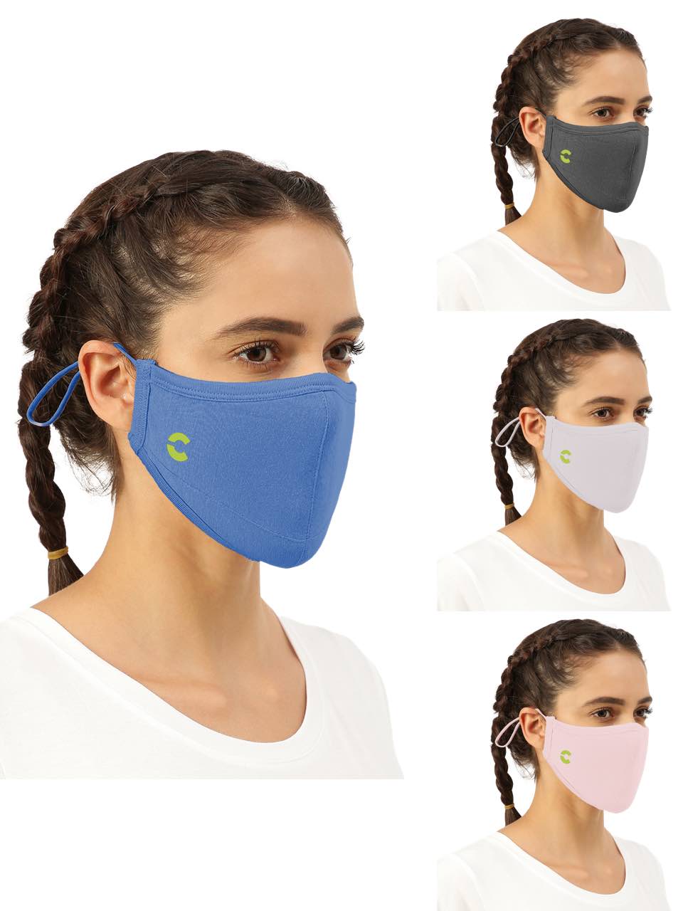 BreathePro Ear Looped Mask (Fashion) - Pack of 4