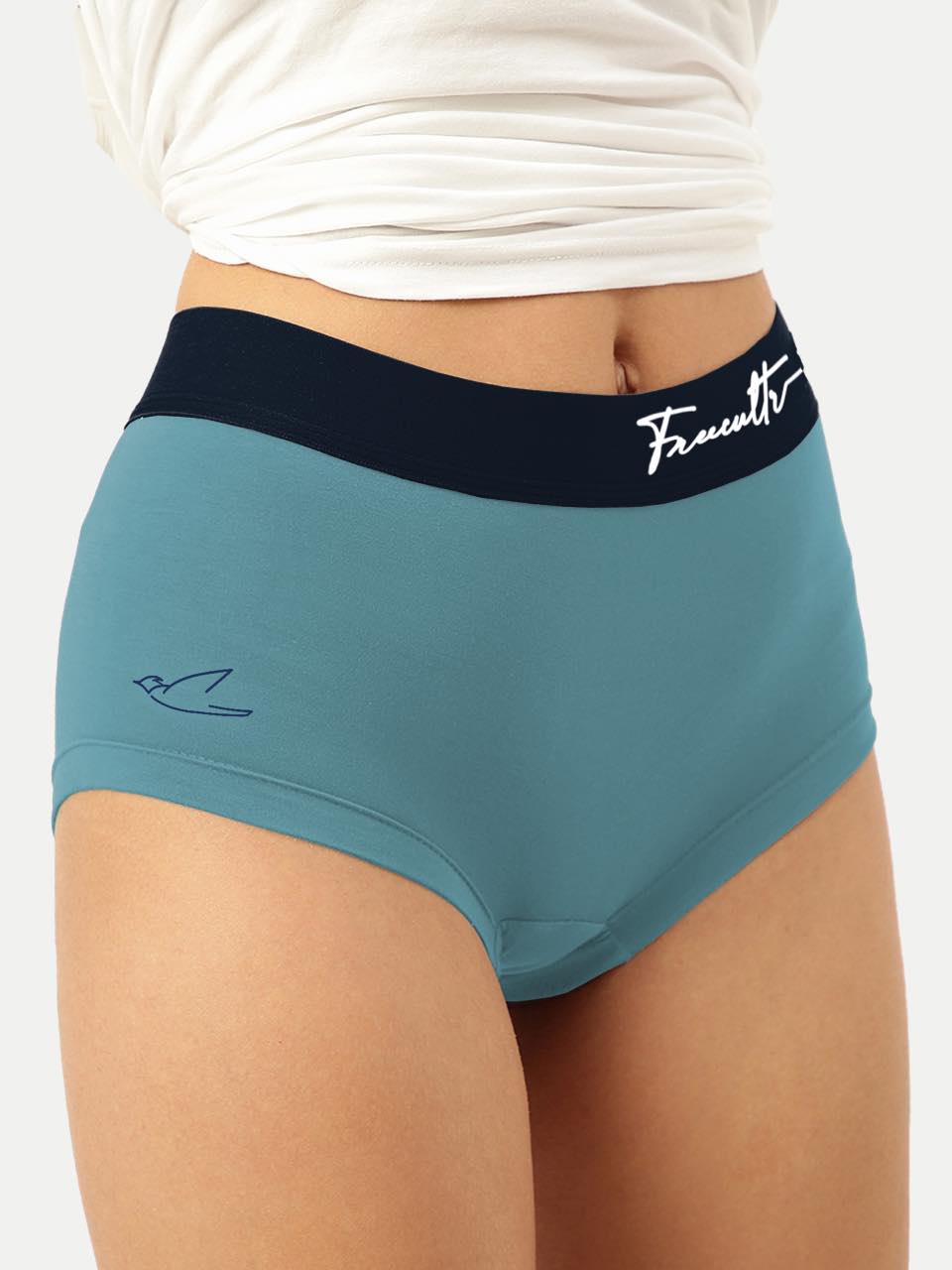 Women's Micro Modal Boxer Brief With Cult Waistband (Pack of 1)