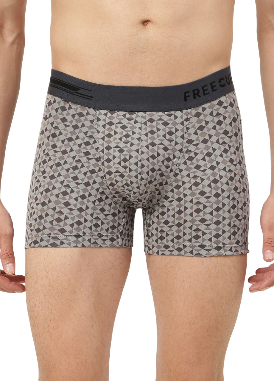 Men's Anti-Bacterial Printed Micro Modal Trunk (Pack of 1)