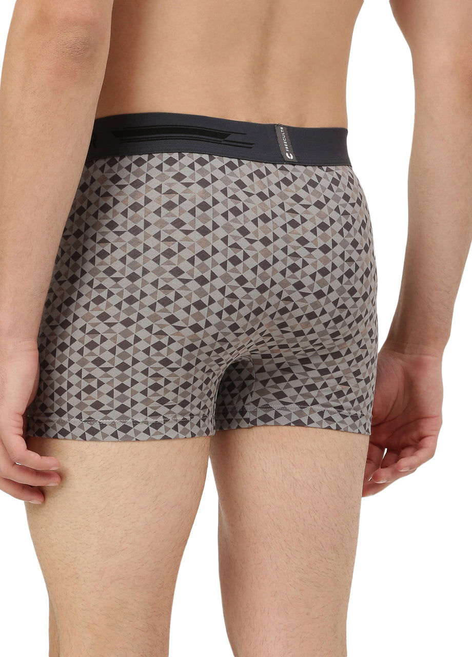 Men's Anti-Bacterial Printed Micro Modal Trunk (Pack of 1)