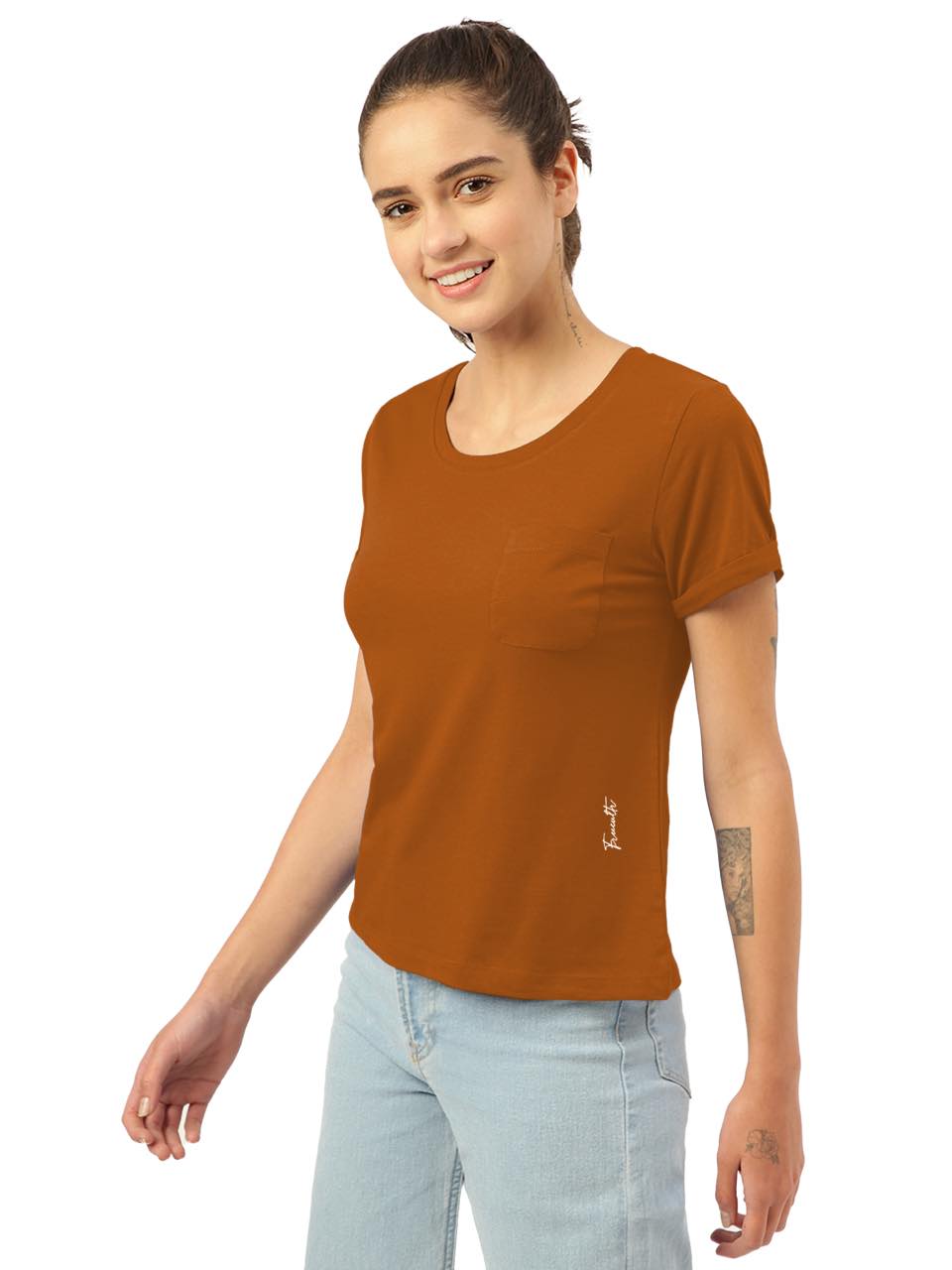 Medallion Gold Twin Skin Women's Lounge Tees (Pack of 1)