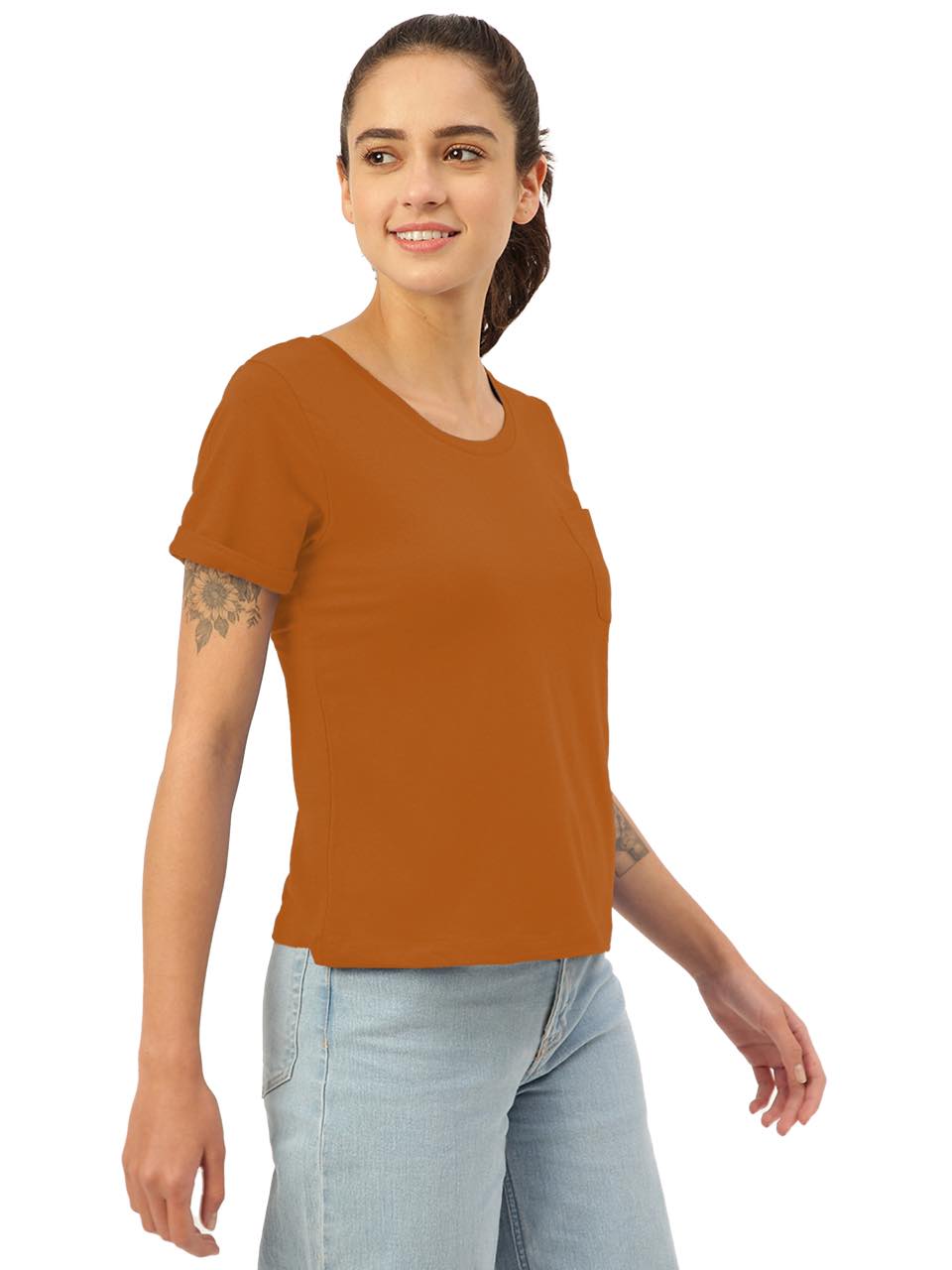 Medallion Gold Twin Skin Women's Lounge Tees (Pack of 1)
