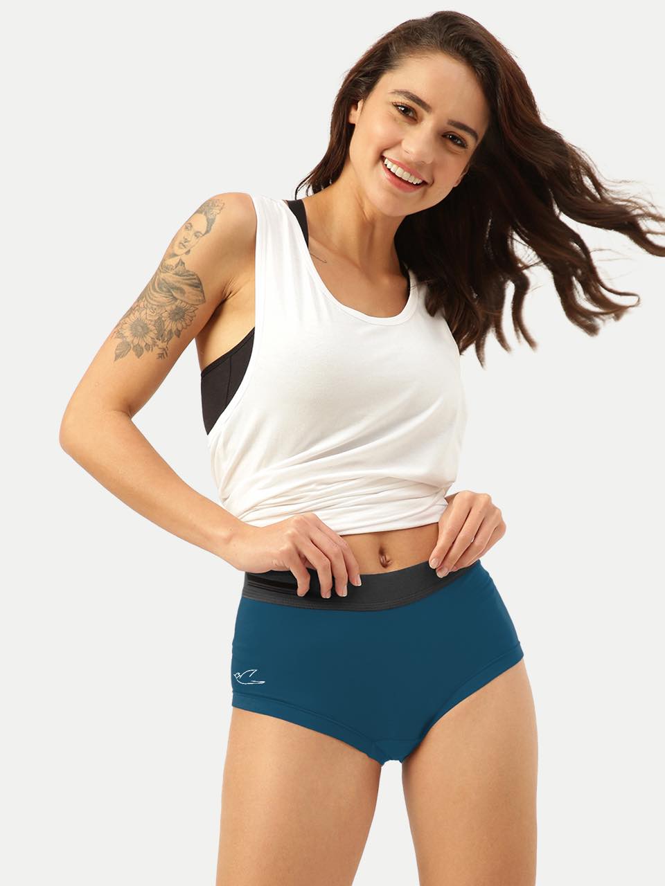 Women Micro Modal Boxer Brief (Pack of 1)
