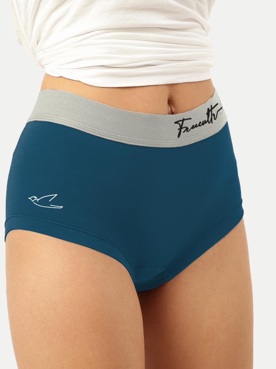 Women's Micro Modal Boxer Brief With Cult Waistband (Pack of 1)