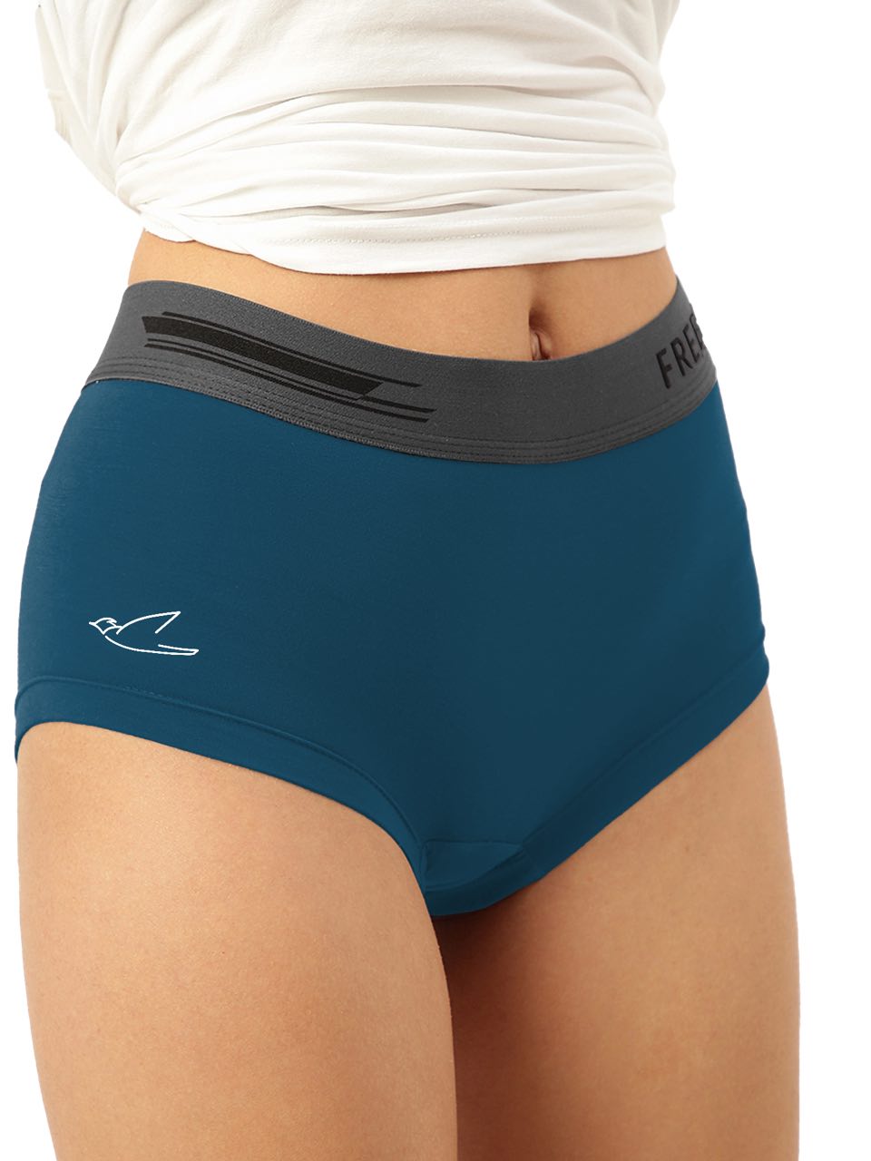 Midnight Blue Women Micro Modal Boxer Brief (Pack of 1)