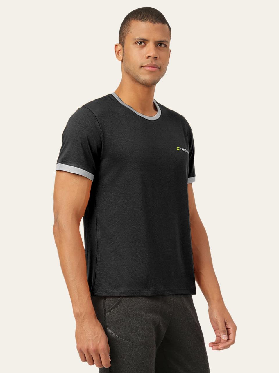 Men's Organic Bamboo Casual Tees - Crew Neck - (Pack of 1)