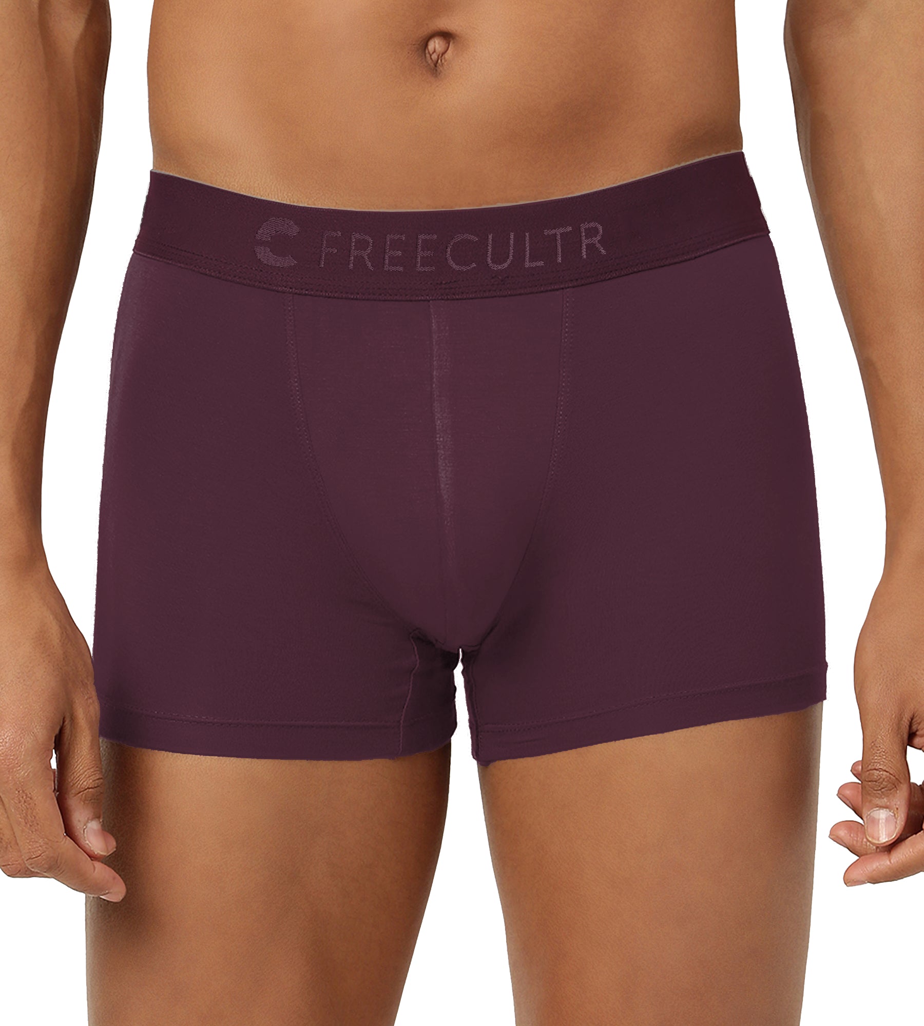 Men's Anti-Bacterial Micro Modal Plain Trunk (Pack of 5)