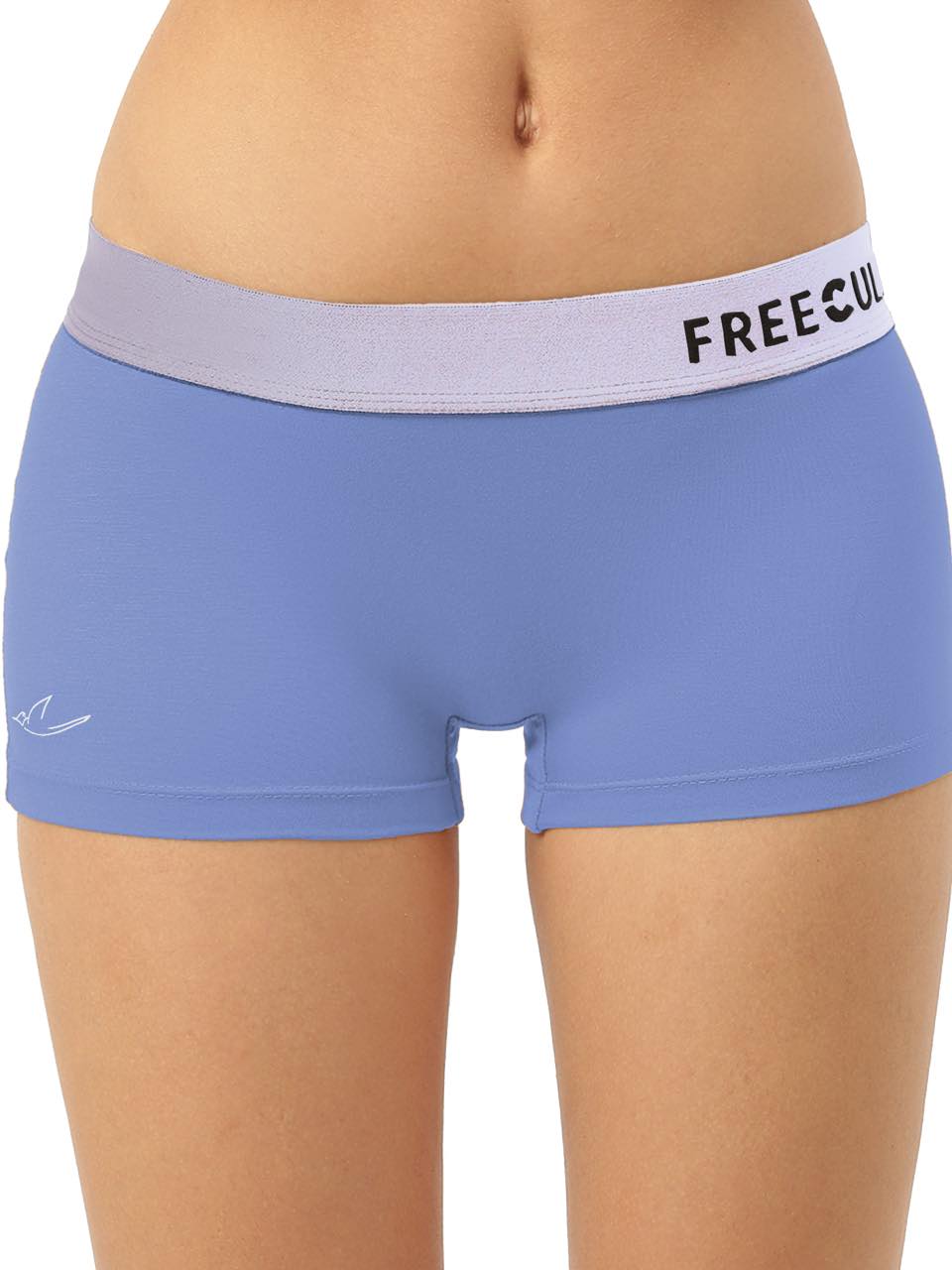 Women's Anti-Bacterial Micro Modal Boyshort with Silverfox Waistband (Pack of 1)