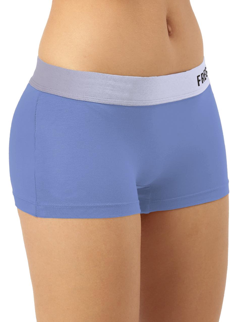 Women's Anti-Bacterial Micro Modal Boyshort with Silverfox Waistband (Pack of 1)