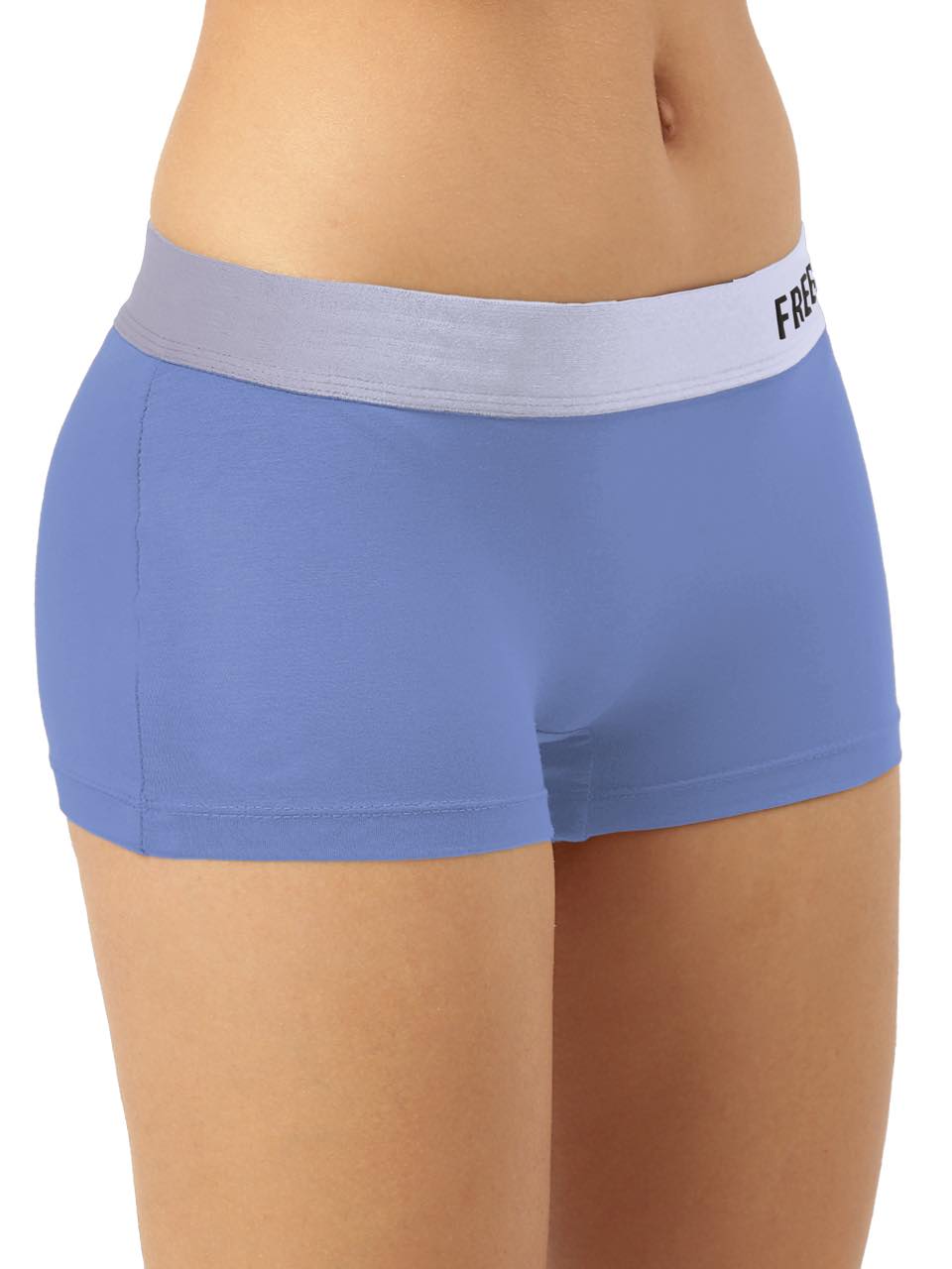 Women's Anti-Bacterial Micro Modal Boyshort with Silverfox Waistband (Pack of 1)