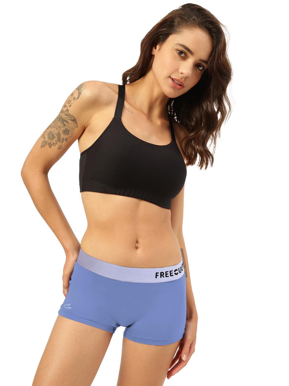 Women's Anti-Bacterial Micro Modal Boyshort with Silverfox Waistband (Pack of 1)