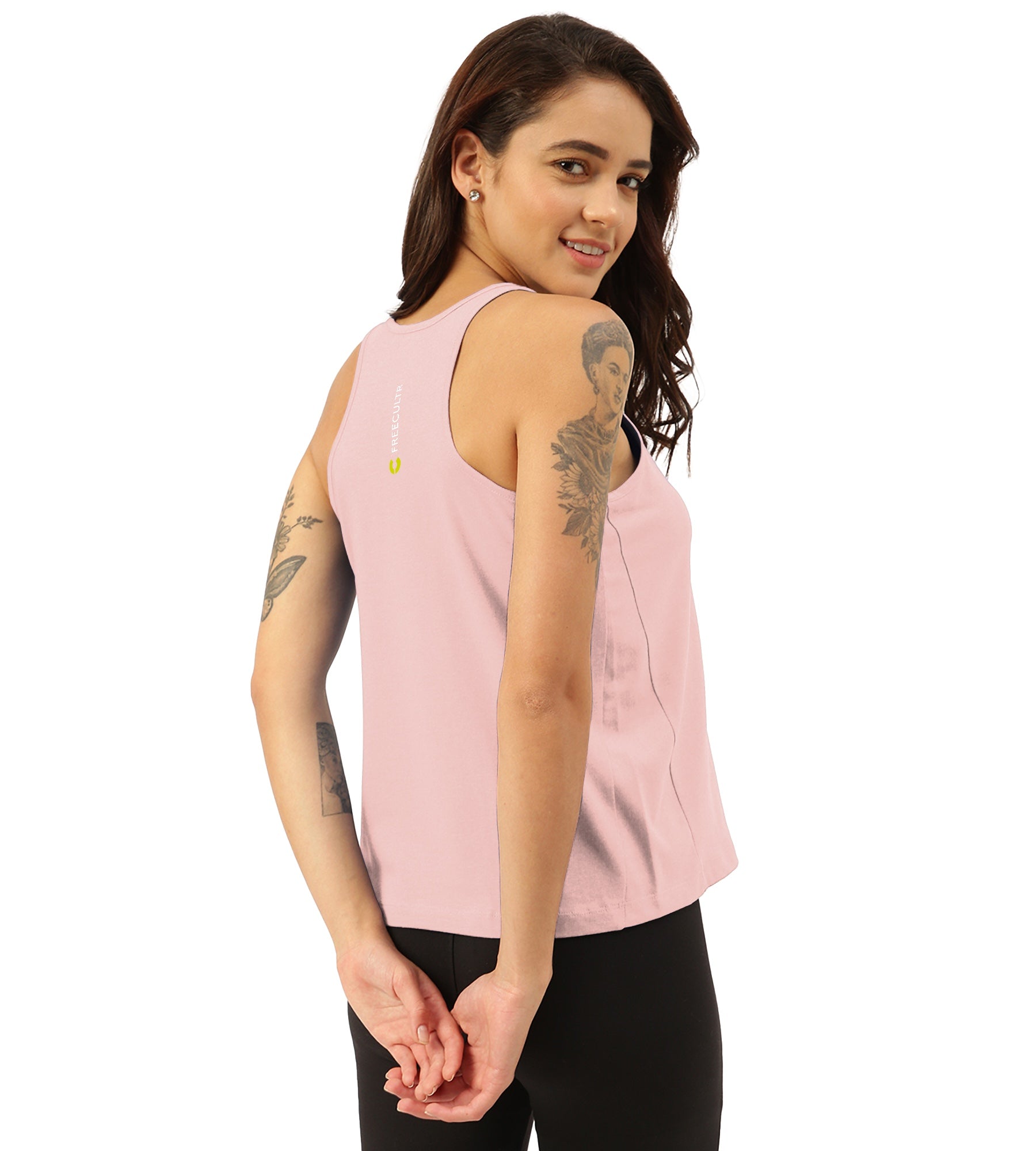 Peach Twin Skin Women's Tanks (Pack Of 1)