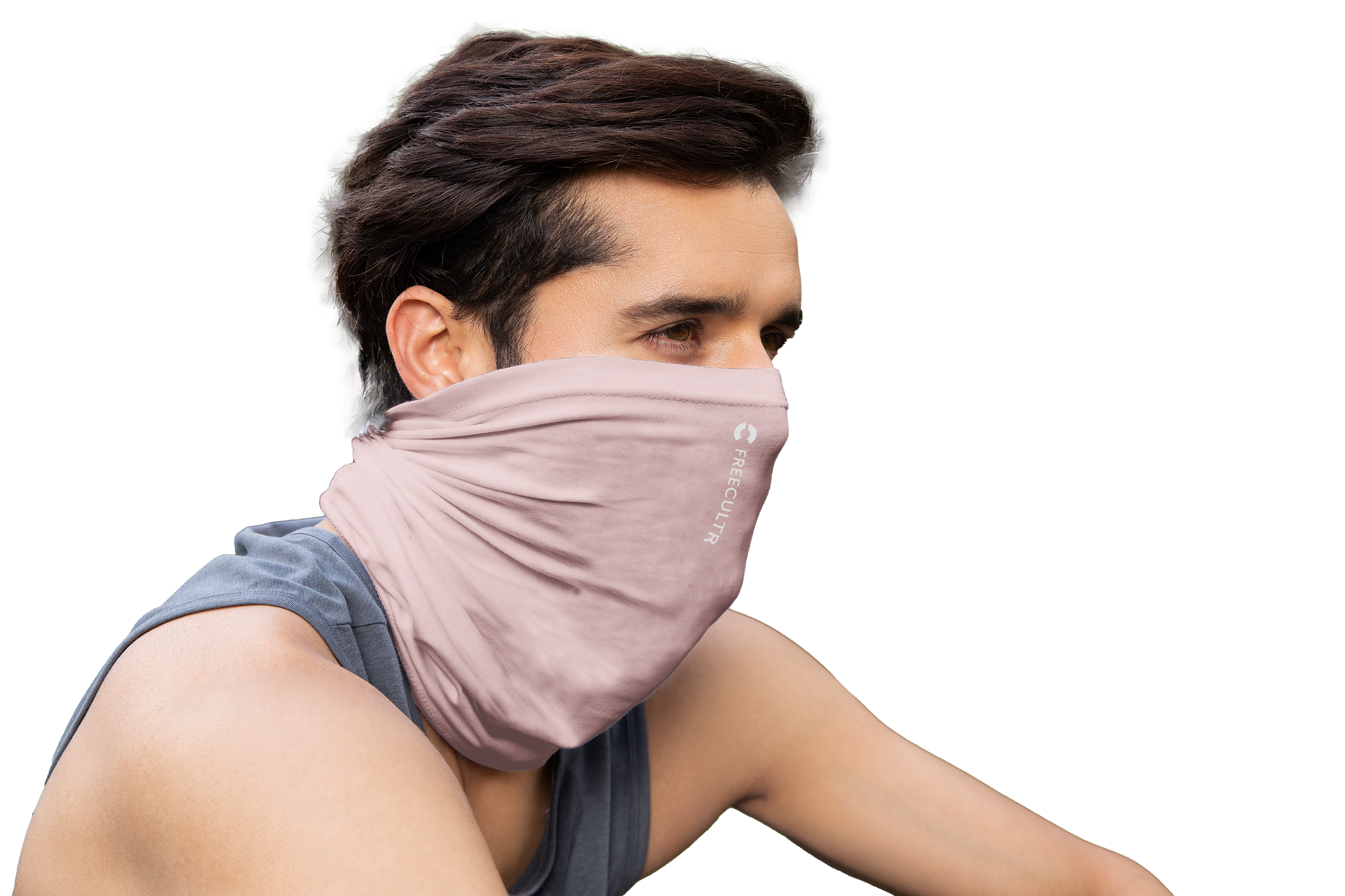 Unisex Organic Bandana Masks Plain (Pack of 4)